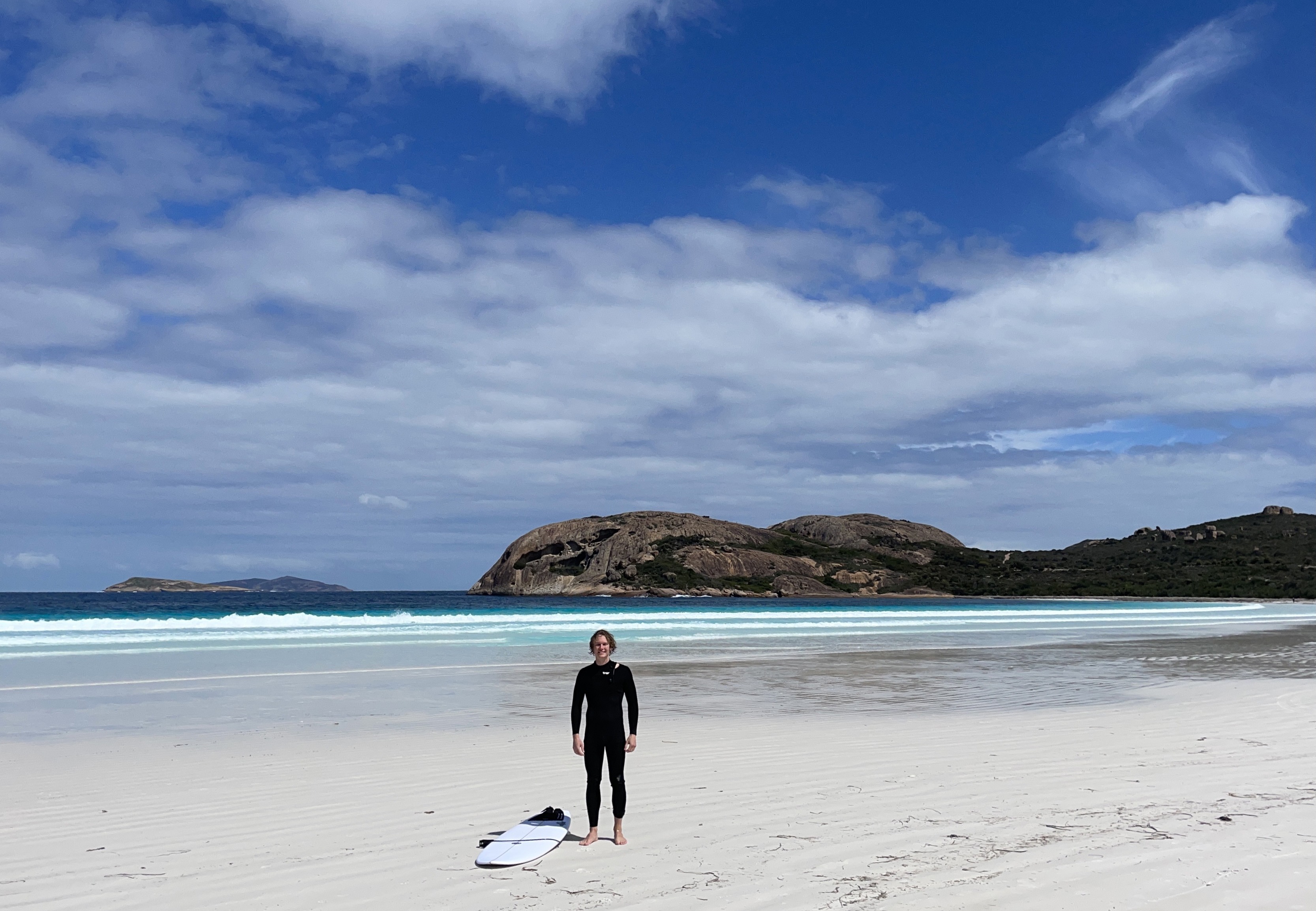 1 Enjoying a surf